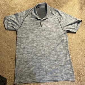 Men’s Lululemon Heather Gray Golf Polo Shirt